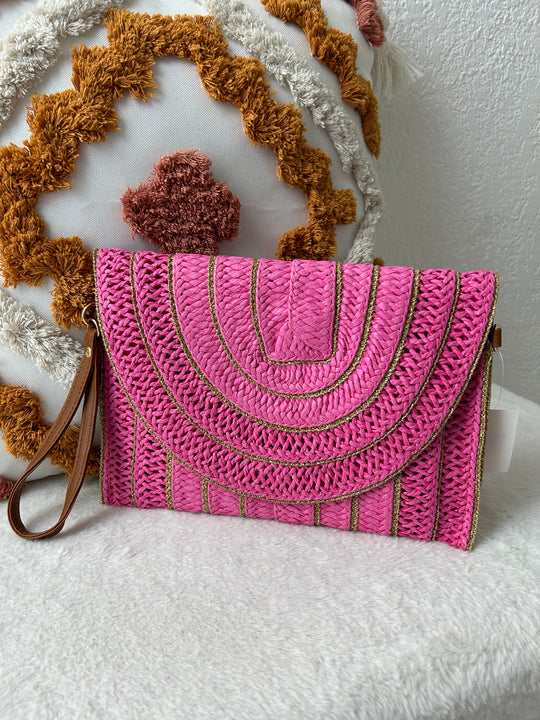 Pochette liserés doré