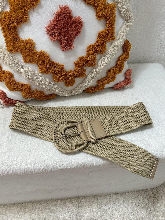 Ceinture tressée