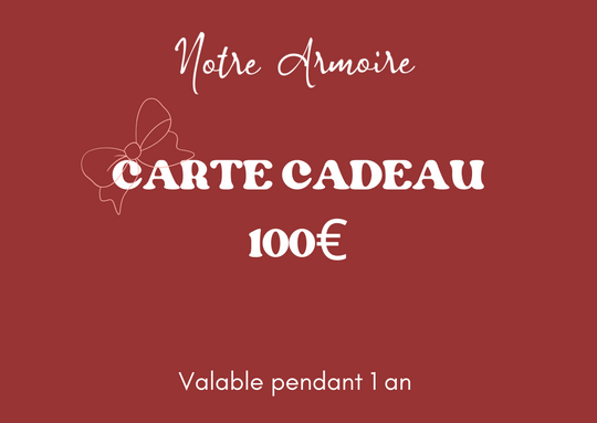 Carte-cadeau Notre Armoire