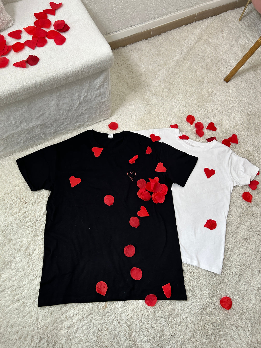 Lot 2 heart t-shirts Notre Wardrobe