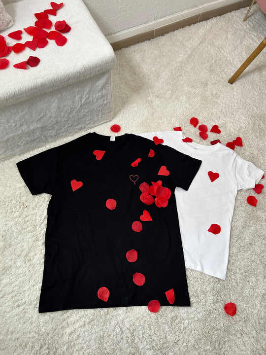 Lot 2 t-shirts coeur Notre Armoire