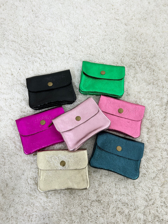 Small Gabi leather purse